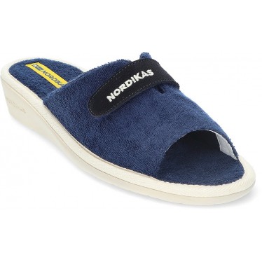 FEMME NORDIKAS PANTUFLAS 7307B MARINO