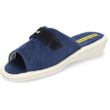 FEMME NORDIKAS PANTUFLAS 7307B MARINO