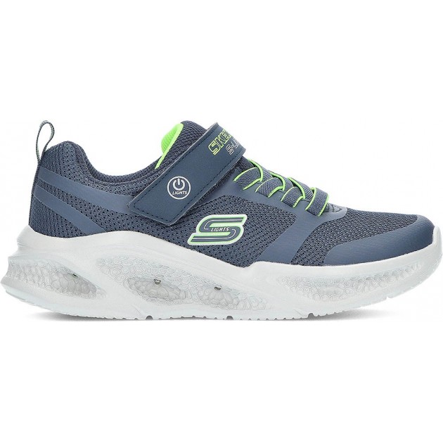 SKECHERS BASKETS 401675 LUMIÈRES MÉTÉORES NAVY