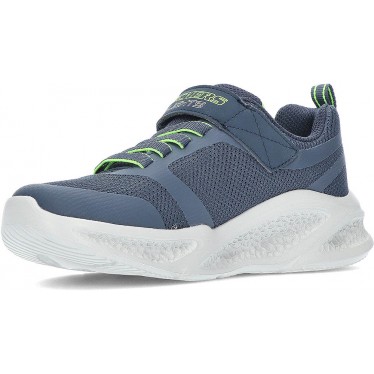 SKECHERS BASKETS 401675 LUMIÈRES MÉTÉORES NAVY