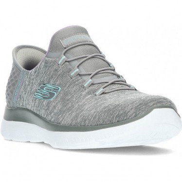 SPORTS SKECHERS SLIP-INS 149937 GRAY