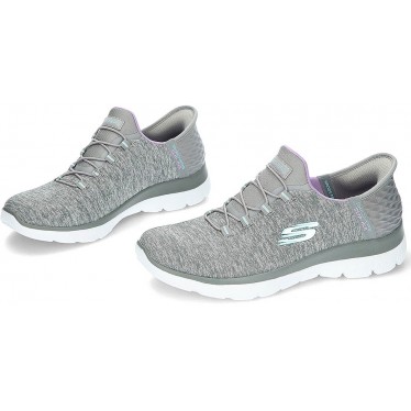 SPORTS SKECHERS SLIP-INS 149937 GRAY