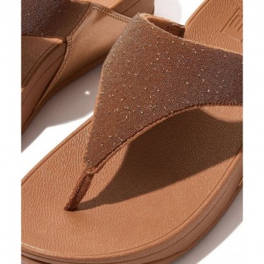 SANDALES À BOUT FITFLOP GB4 LULU OPUL LATTE_TAN