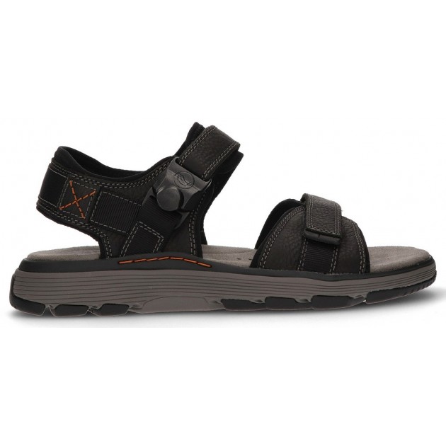 CLARKS SANDALES UN TREK PARTIE 26131 BLACK CLARKS SANDALES UN TREK PARTIE 26131 BLACK
