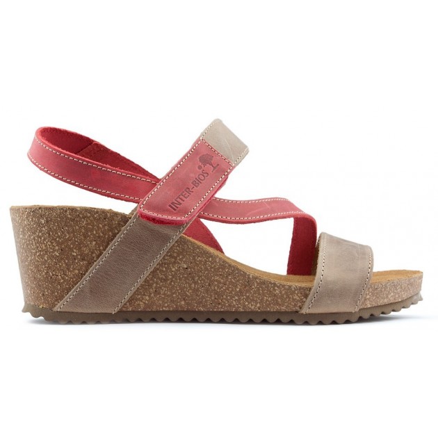 Sandales INTERBIOS Caleçon confortable 2019 BEIGE Sandales INTERBIOS Caleçon confortable 2019 BEIGE