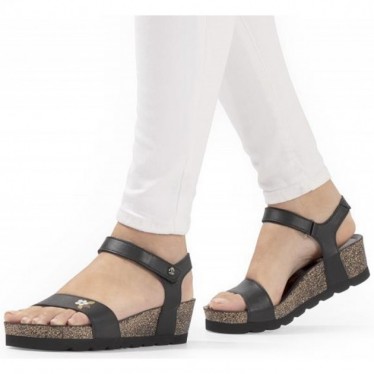 SANDALES PANAMA JACK CAPRI BLOSSON BLACK_B1