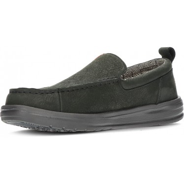 MOCASSIN DUDE WALLY GRIP MOC CRAFT CUIR BLACK