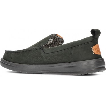 MOCASSIN DUDE WALLY GRIP MOC CRAFT CUIR BLACK