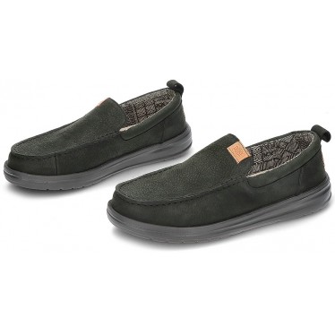 MOCASSIN DUDE WALLY GRIP MOC CRAFT CUIR BLACK