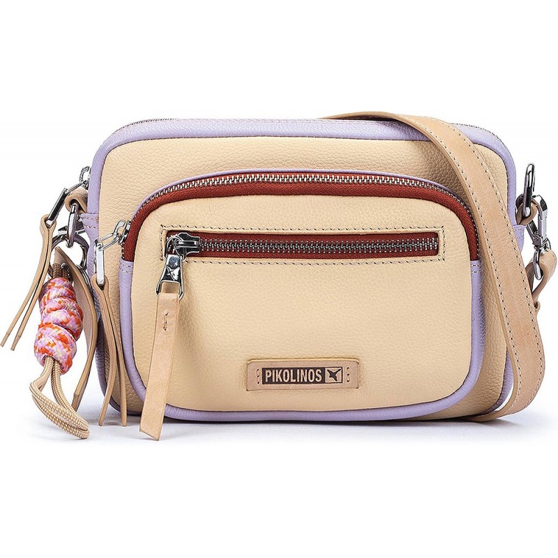 SAC À BANDOULIÈRE PIKOLINOS MANACOR WHA-1080 CREAM