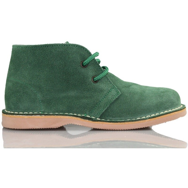 Safari botte en cuir unisexe de ARANCHA VERDE