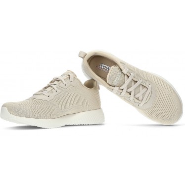 SPORTS SKECHERS BOBS SPORT SQUAD DUR PARLER 32504 NATURAL