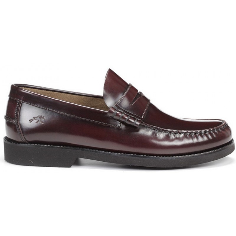 FLUCHOS F0047 STAMFORD MOCASIN HOMME BURDEOS