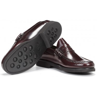 FLUCHOS F0047 STAMFORD MOCASIN HOMME BURDEOS