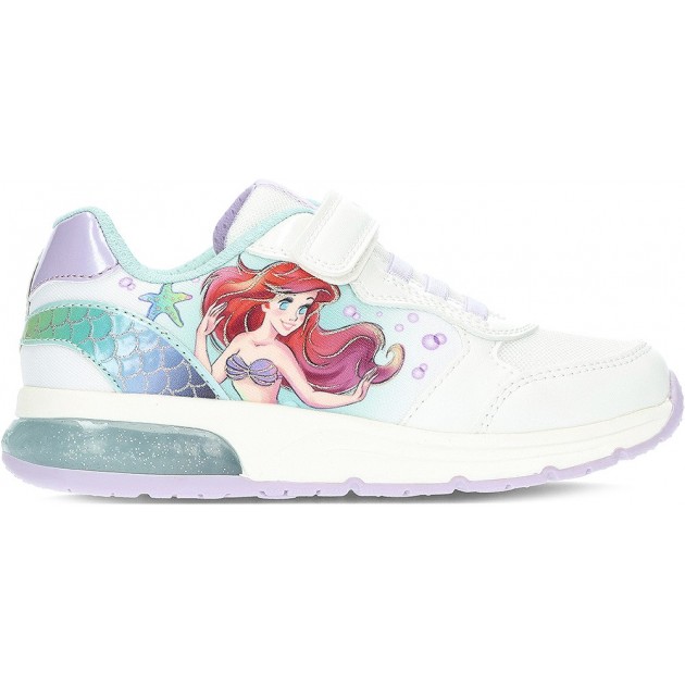 BASKETS GEOX ARIEL J358VA PRINCESSES WHITE