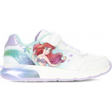 BASKETS GEOX ARIEL J358VA PRINCESSES WHITE