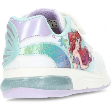 BASKETS GEOX ARIEL J358VA PRINCESSES WHITE