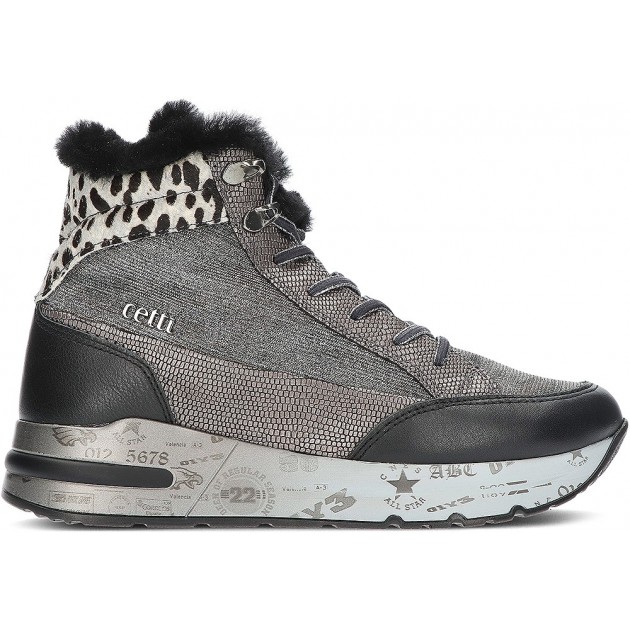 BOTTINES CETTI FLITTER C-1229 ANTRACITA BOTTINES CETTI FLITTER C-1229 ANTRACITA