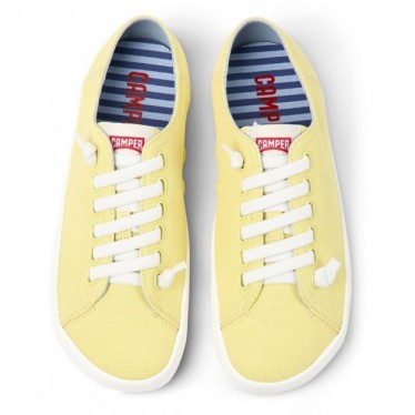 CAMPER PEU RAMBLA CHAUSSURES VULCANISEES 21897 AMARILLO