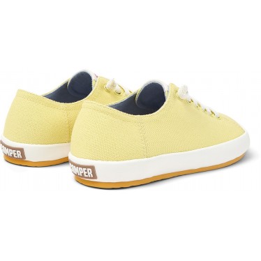 CAMPER PEU RAMBLA CHAUSSURES VULCANISEES 21897 AMARILLO