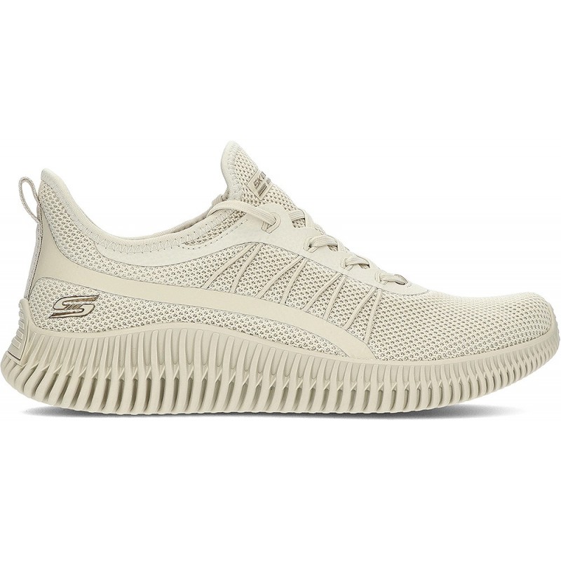 SKECHERS BOBS SPORT NOUVELLE BASKET ESTHÉTIQUE 117417 TAUPE
