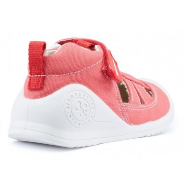 Sandales BIOMECANICS CANVAS BABY AZAI ROJO