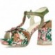 CHAUSSURES À TALONS LAURA VITA NAYAO FLORAL_VERDE