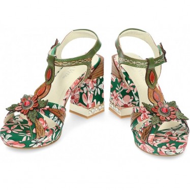 CHAUSSURES À TALONS LAURA VITA NAYAO FLORAL_VERDE