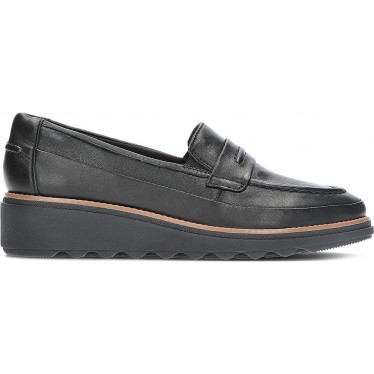 MOCASSINS SHARON ASTER CLARKS BLACK