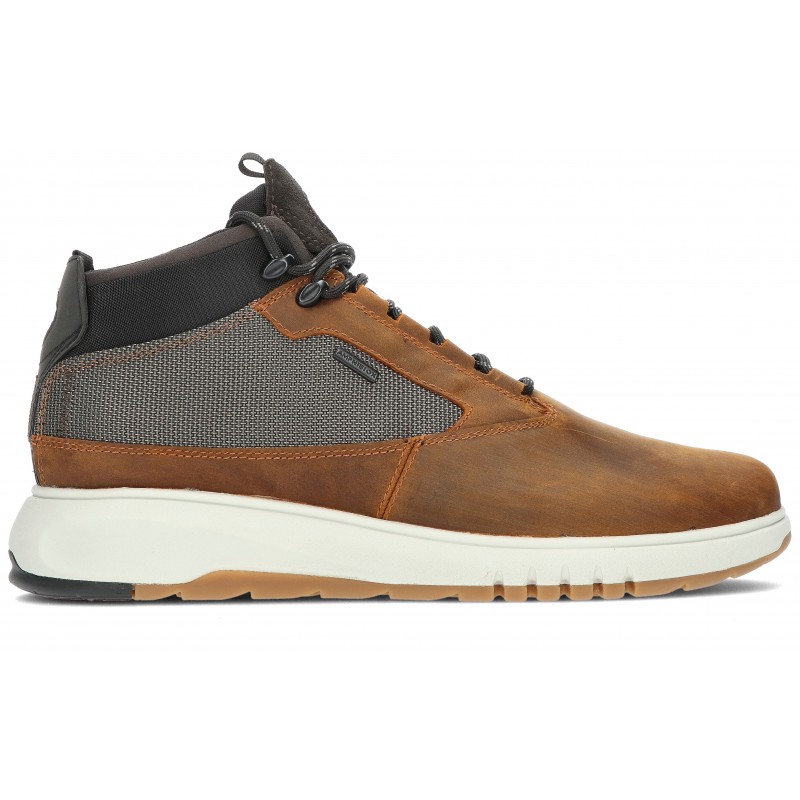 BOTTINES GEOX U36APA OCHRE_GRAPHITE