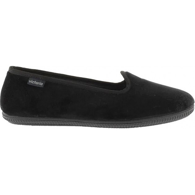 VICTORIA ODA DANSEUSE EN VELOURS 1049114 PANTOUFLES NEGRO VICTORIA ODA DANSEUSE EN VELOURS 1049114 PANTOUFLES NEGRO