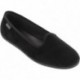 VICTORIA ODA DANSEUSE EN VELOURS 1049114 PANTOUFLES NEGRO