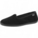 VICTORIA ODA DANSEUSE EN VELOURS 1049114 PANTOUFLES NEGRO