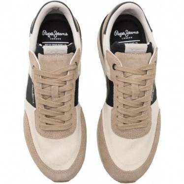 DEPORTIVA PEPE JEANS BUSTER BANDE PMS60006 BEIGE