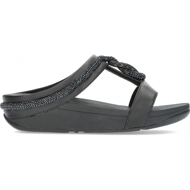 SANDALES FITFLOP FINE FQ4 BLACK SANDALES FITFLOP FINE FQ4 BLACK