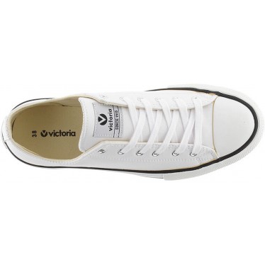 SPORT VICTORIA TRIBU 1061106 DOUBLE EFFET CUIR BLANCO
