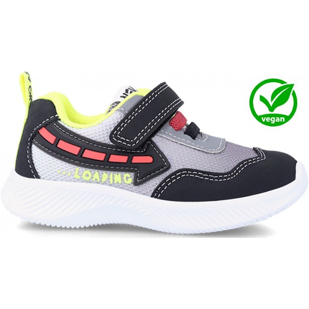 SPORTS AVEC LUMIÈRE GARVALIN 231805-B VEGAN GRIS SPORTS AVEC LUMIÈRE GARVALIN 231805-B VEGAN GRIS