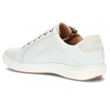 SNEAKERS EN DENTELLE CLARKS NALLE WHITE