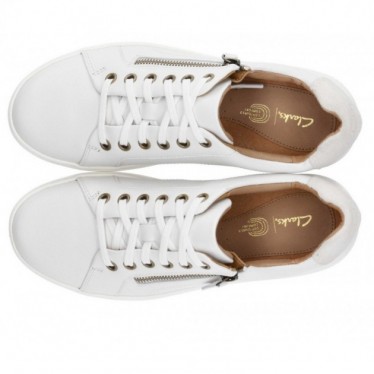 SNEAKERS EN DENTELLE CLARKS NALLE WHITE