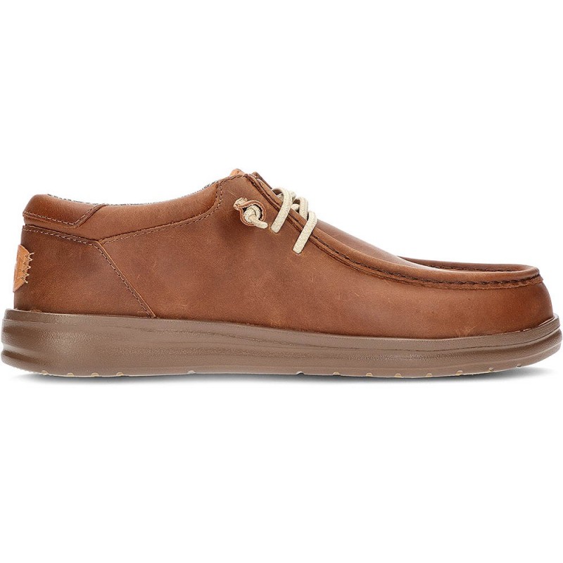 CHAUSSURES DUDE WALLY GRIP 40175 BROWN