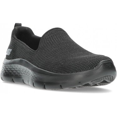 SKECHERS BASKETS À SLIP-INS GO WALK FLEX 124964 BLACK