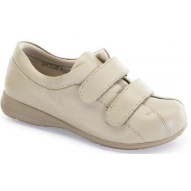 Unisexe Velcro CALZAMEDI pied diabétique BEIGE