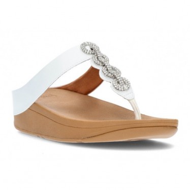 SANDALES FITFLOP FINE SPARKLE WHITE