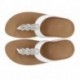 SANDALES FITFLOP FINE SPARKLE WHITE