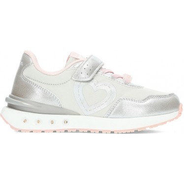 SNEAKERS AVEC CONGUITOS LÉGERS COEUR 247001 SILVER