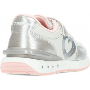 SNEAKERS AVEC CONGUITOS LÉGERS COEUR 247001 SILVER