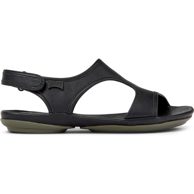 SANDALES CAMPER DROITE FILLE K201514 BLACK SANDALES CAMPER DROITE FILLE K201514 BLACK