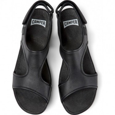 SANDALES CAMPER DROITE FILLE K201514 BLACK