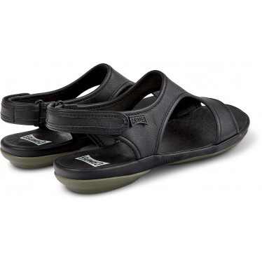 SANDALES CAMPER DROITE FILLE K201514 BLACK