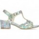 CHAUSSURES À TALONS LAURA VITA HUCBIO FLORAL_BLANCO